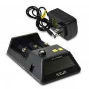 MXJO CC1 INTELLIGENT 3 SLOT LCD CHARGER | 18350 18500 18650 26650 BATTERIES